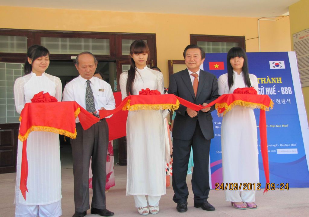 Hue Korean Language Center Inauguration