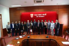 L’Université de Hué a accueilli et travaillé avec L’Agence universitaire de la Francophonie en Asie-Pacifique (AUF) et L’Organisation internationale de la Francophonie pour l’Asie-Pacifique (OIF)